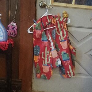 Colorful Cactus Print Vest